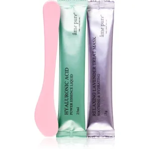 âme pure Jelly Glow Rubber Mask™ Lavender Peel-off Gelgesichtsmaske mit beruhigender Wirkung 25 ml + 15 g