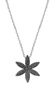 Amen Schöne Silberkette mit Zirkonias Flower of Life CLFLLIBNZ3 (Halskette, Anhänger)