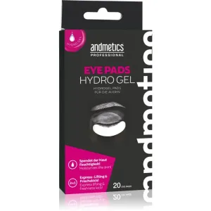 andmetics Professional Hydro Gel Pads Feuchtigkeit spendende Gelpolster für die Augenpartien 25 St