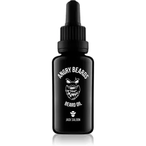 Angry Beards Jack Saloon Beard Oil Bartöl 30 ml