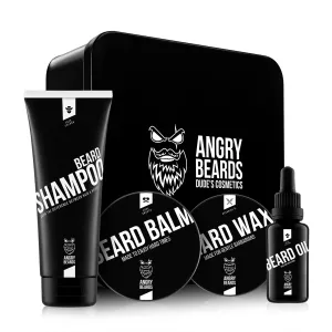 Angry Beards Saloon Set Set für den Bart für Herren 1 St