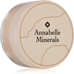 Annabelle Minerals Radiant Mineral Foundation Puder-Make Up mit Mineralien zur Verjüngung der Gesichtshaut Farbton Natural Light 4 g