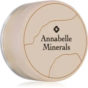 Annabelle Minerals Matte Mineral Foundation Puder-Make Up mit Mineralien für mattes Aussehen Farbton Golden Fairest 4 g