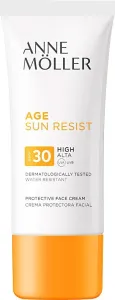 Anne Möller Sonnencreme gegen dunkle Flecken und Hautalterung SPF 30 Age Sun Resist (Protective Face Cream) 50 ml