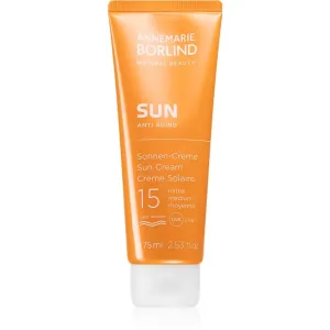 ANNEMARIE BÖRLIND SUN ANTI-AGING Sonnencreme gegen Hautalterung SPF 15 75 ml