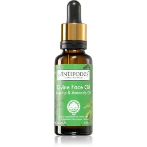 Antipodes Divine Face Oil Rosehip & Avocado Oil Schutz-Serum gegen die ersten Anzeichen von Hautalterung 30 ml