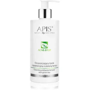 Apis Natural Cosmetics Acne-Stop Home TerApis beruhigendes Reinigungstonikum für fettige und problematische Haut 500 ml