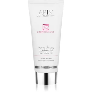 Apis Natural Cosmetics Couperose-Stop sanfte Creme-Maske für empfindliche Haut mit der Neigung zum Erröten 200 ml