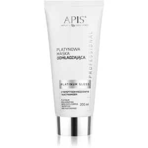 Apis Natural Cosmetics Platinum Gloss festigende Maske gegen Falten für das Gesicht 200 ml