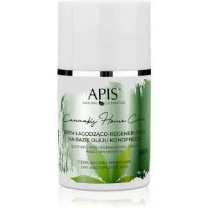 Apis Natural Cosmetics Cannabis Home Care leichte feuchtigkeitsspendende Creme für trockene bis empfindliche Haut 50 ml