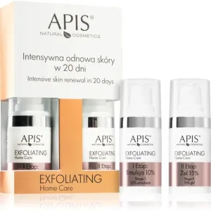 Apis Natural Cosmetics Exfoliation Home Care Set zur intensiven Erneuerung und Straffung der Haut 2x15 ml