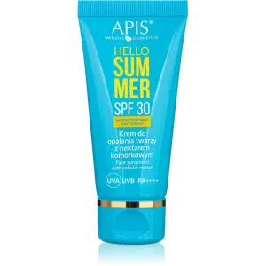 Apis Natural Cosmetics Hello Summer Sonnencreme fürs Gesicht SPF 30 50 ml