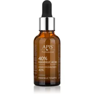Apis Natural Cosmetics TerApis 40% Mandelic Acid glättendes Peeling-Serum gegen die Unvollkommenheiten der Haut 30 ml