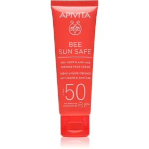 Apivita Bee Sun Safe schützende Creme gegen Hautalterung SPF 50 50 ml