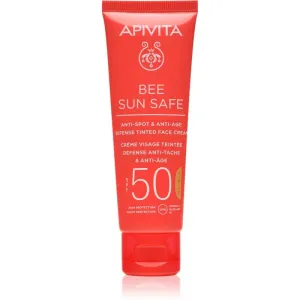 Apivita Bee Sun Safe schützende Tönungscreme für das Gesicht SPF 50 50 ml