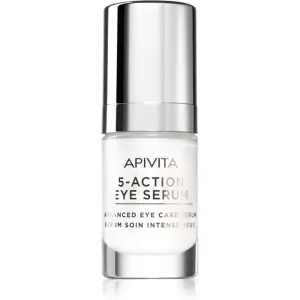 Apivita 5-Action Eye Serum Intensiv-Serum für die Augenpartien 15 ml