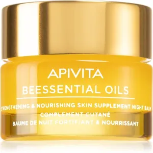 Apivita Beessential Oils Hautbalsam für die Nacht zum nähren und Feuchtigkeit spenden 15 ml