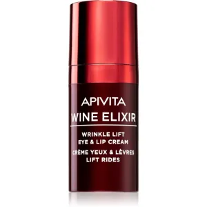 Apivita Wine Elixir Santorini Vine Anti-Faltencreme für den Augen - und Lippenbereich mit Lifting-Effekt 15 ml