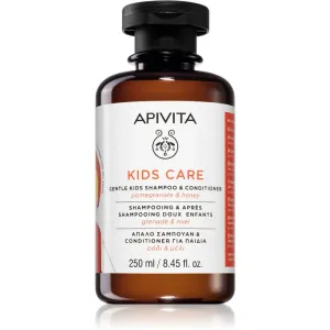 Apivita Kids Pomegranate & Honey Shampoo und Conditioner 2 in 1 für Kinder 250 ml