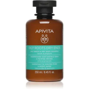 Apivita Oily Roots & Dry Ends Oily Roots & Dry Ends Shampoo Shampoo für fettige Haare und trockene Haarspitzen 250 ml