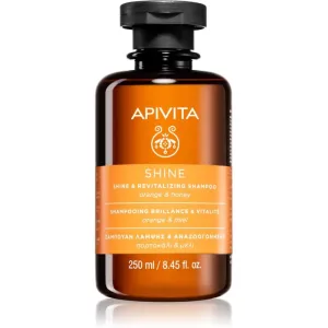 Apivita Shine and Revitalizing Shampoo revitalisierendes Shampoo für mehr Glanz und Festigkeit der Haare 250 ml