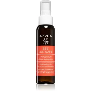 Apivita Bee Sun Safe hydratisierendes Öl für von der Sonne überanstrengtes Haar 100 ml