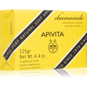 Apivita Natural Soap Chamomile feste Reinigungsseife 125 g