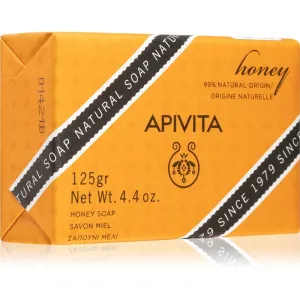 Apivita Natural Soap Honey feste Reinigungsseife 125 g