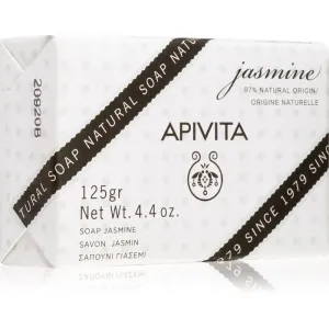 Apivita Natural Soap Jasmine feste Reinigungsseife 125 g