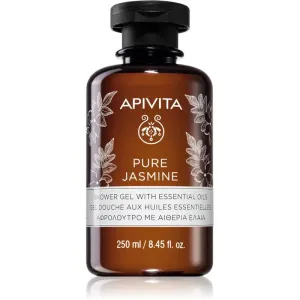 Apivita Pure Jasmine Pure Jasmine Shower Gel feuchtigkeitsspendendes Duschgel mit ätherischen Öl 250 ml