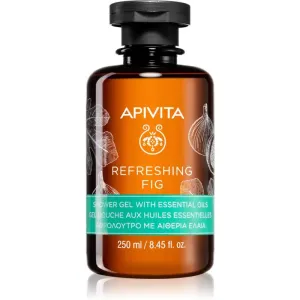 Apivita Refreshing Fig Refreshing Fig Shower Gel erfrischendes Duschgel mit ätherischen Öl 250 ml