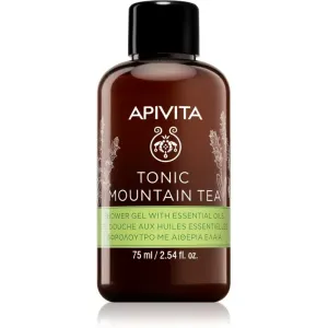 Apivita Tonic Mountain Tea Tonifying Shower Gel tönendes Duschgel 75 ml