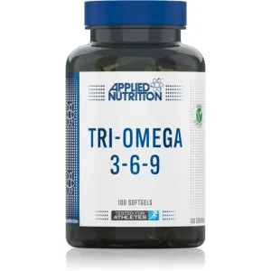Applied Nutrition Tri-Omega 3-6-9 Kapseln für eine normale Herz- und Hirnfunktion 100 KAP