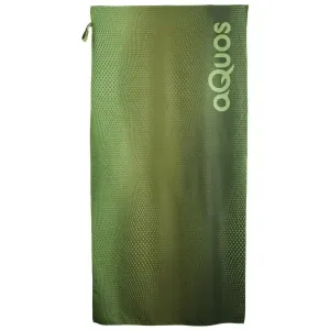 AQUOS TECH TOWEL 75x150 Handtuch, grün, größe os