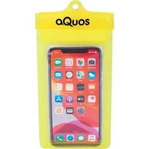 AQUOS PHONE DRY BAG Wasserdichtes Sportetui für das Smartphone, gelb, größe os