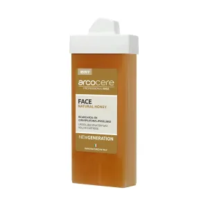 Arcocere Professional Wax Face Natural Honey Epilierwachs für das Gesicht Ersatzfüllung 100 ml