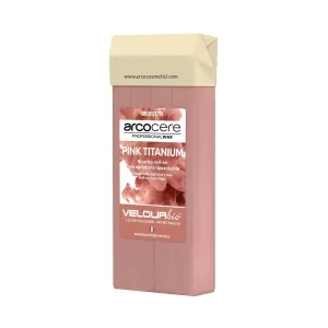 Arcocere Professional Wax Pink Titanium Epilierwachs roll-on Ersatzfüllung 100 ml