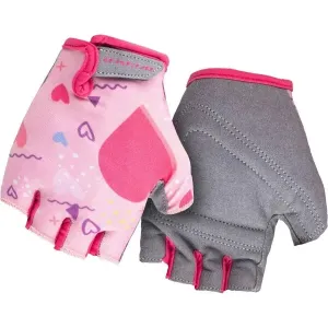 Arcore LUKE Radlerhandschuhe für Mädchen, rosa, größe 6