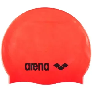 Arena CLASSIC SILICONE Badekappe, rot, größe os