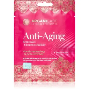 Arganicare Anti-Aging Sheet Mask Zellschichtmaske mit festigender Wirkung 1 St