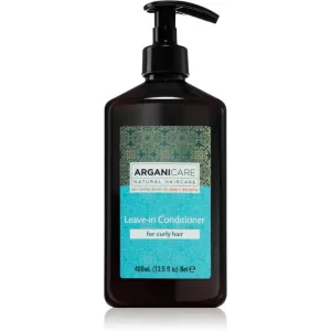 Arganicare Argan Oil & Shea Butter Leave-In Conditioner Conditioner ohne Ausspülen Lockenpflege für lockiges Haar 400 ml