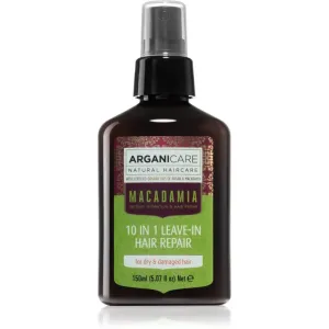 Arganicare Macadamia 10 In 1 Leave-In Hair Repair spülfreie Pflege für trockenes und beschädigtes Haar 150 ml