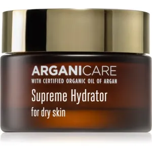 Arganicare Supreme hydratisierende und nährende Creme für trockene Haut 50 ml
