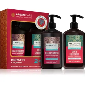 Arganicare Keratin Total Repair & Strong Hair Kit Geschenkset (für das Haar)