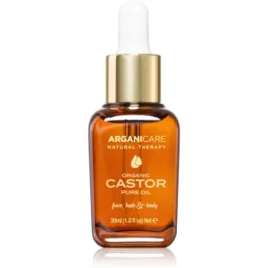 Arganicare Organic Castor kaltgepresstes Öl für das Haar 30 ml