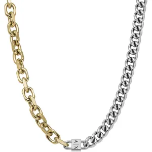 Armani Exchange Modische Bicolor-Halskette für Herren AXG0113710