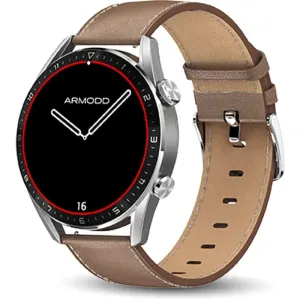 ARMODD Silentwatch 5 Pro Smart Watch Farbe Silver/Leather 1 St