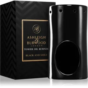 Ashleigh & Burwood London Black and Gold keramische aromalampe #323059