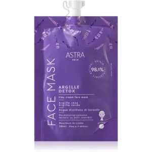 Astra Make-up Skin Maske mit Tonmineralien mit entschlackendem Effekt 30 ml
