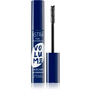 Astra Make-up Universal Volume Wasserbeständige Mascara für mehr Volumen Farbton Extra Black 13 ml
